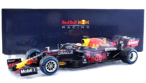 2021 MINICHAMPS 1:18 RED BULL RB16B HONDA RACE WINNER BELGIUM GP Max VERSTAPPEN - Picture 1 of 9