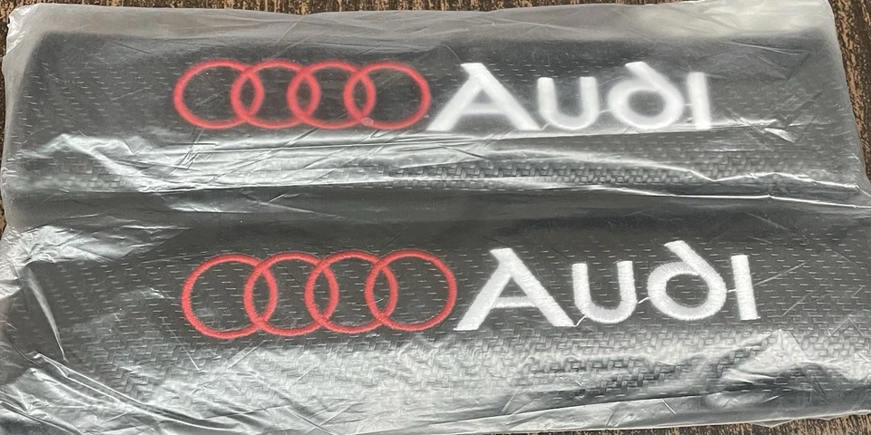 Audi Embroidery Pairs Of Seatbelts Covers - Image 1 of 1