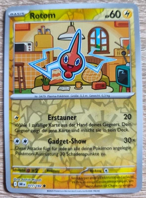 Rotom 77/182 Ewige Rivalen Common Reverse Pokemon Pokémon Sammelkarte - Bild 1 von 4