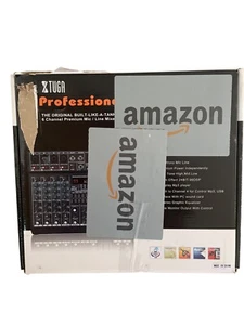 Xtuga LX6 Professional 6-Channel Mixer With USB DSP Effects & 7-Band Equalizer - Bild 1 von 9