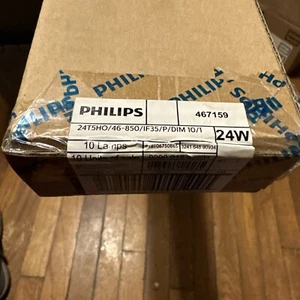 Philips Linear LED Bulb Type A Type C T5 Miniature Bi-Pin (G5) 4000K 10 ea. - Picture 1 of 8