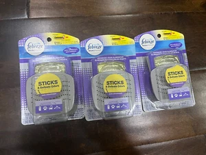 Lot Of 3 Febreze Stick & Refresh Air Freshener PURE REFRESMENT Command and Set - Picture 1 of 2