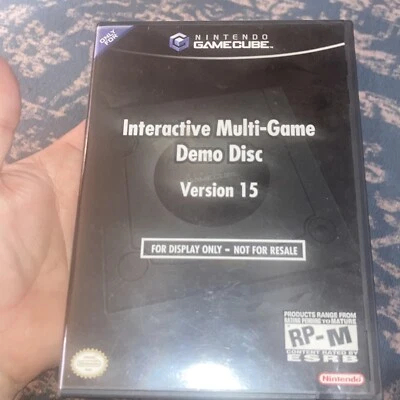Interactive Multi-game demo disc Version 15 Nintendo GameCube Clean Only On EBAY - Image 1 of 4