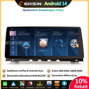 12.3" 128GB DAB+Android 14 Autoradio GPS CarPlay DSP SWC Für BMW 7er F01 F02 NBT - Imagen 1 de 20