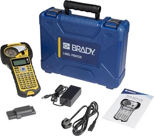 Brady M210 Portable Label Printer Kit, Printer+Cartridge+AC Power Cord+Guide - Picture 1 of 9