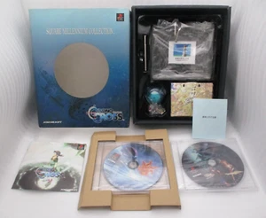 Chrono Cross Square Millennium Collection PS1 w/ Figure Japan import SLPS-02777 - Picture 1 of 22