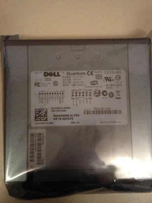 DELL PC353 DAT72 36/72GB INTERNAL SCSI 68 PIN DDS5 TAPE DRIVE CD72LWH - Image 1 of 2