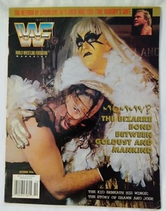 Revista WWF OCTUBRE 1996 Goldust Mankind WCW ECW WWE NWO TNA AEW ROH Lucha libre - Imagen 1 de 5