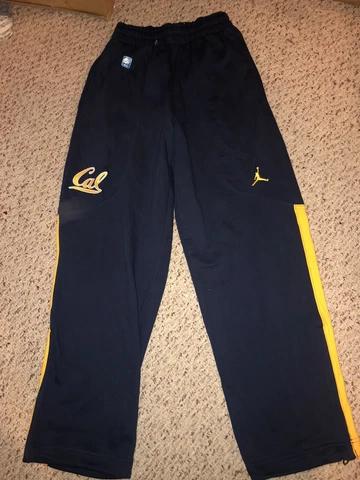 NEW Nike Jordan Cal Bears Mens Basketball Sweatpants XS Cover