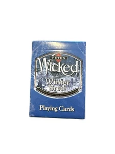 Rare And Unique Pete’s Wicked Winter Brew Playing Cards Brand New With Tax Seal - Picture 1 of 7