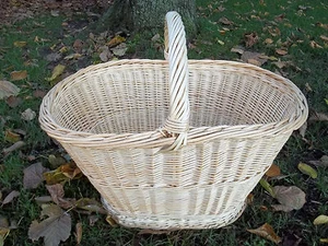 Cesta de chimenea, cesta de lavandería, cesta defectuosa, cesta gigante XXL, fabricación alemana - Imagen 1 de 3