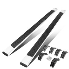 For 1999-2016 Ford F250-F550 Super Duty EXTENDED Cab 5" Polished Flat Step Bar