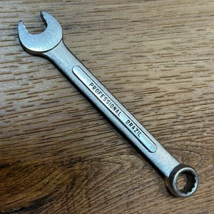 PROFESSIONAL BRAZIL 7/16" DROP FORGED STEEL COMBINATION WRENCH 5" LONG - Picture 1 of 6