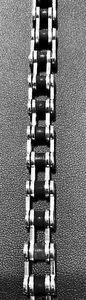 Herren Armband Edelstahl und Kautschuk - Bild 1 von 2