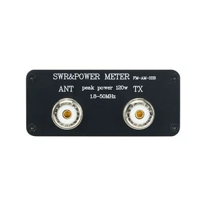 1.8MHz-50MHz Power Watt Meter SWR & Power Meter Peak Power 120W FM-AM-SSB SWR - Picture 1 of 6