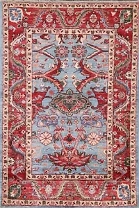 Vegetable Dye Ziegler Geometric Area Rug Wool Hand-knotted Oriental Carpet 3'x5' - Picture 1 of 12