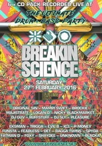 Breakin Science  Ultimate Drum And Bass Party 2016 - Picture 1 of 1