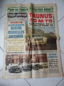 DAS AUTO-JOURNAL Nr. 370 Ford Taunus 20 MTS Renault 4 Paris Moskau Speziell - Picture 1 of 1
