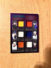 2023 Leaf ITG Used - Lemieux / Forsberg / Hasek  Legendary Locker Room Relic /40