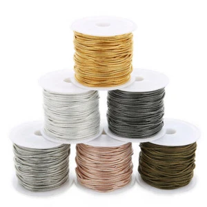 10 Yds / Roll Snake Link Chain Fit European Pearl Charm DIY Necklace - Picture 1 of 4