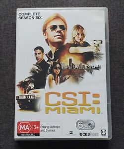 Complete CSI Miami - Season 6 - 6 Discs