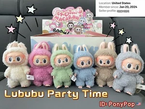 AUTHENTIC POP MART LABUBU The Monsters Exciting Macaron Pendant Plush Sealed Bag - Picture 1 of 30