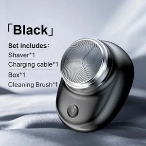 Portable Electric Shaver Mini-shaver Gift for Men Razor USB Rechargeable Travel - Picture 1 of 5
