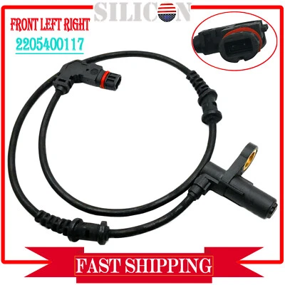 Sensor de velocidad de rueda ABS delantero L&R para Mercedes-Benz E250 E300 E350 E400 E500 E550 Foto 1 de 4