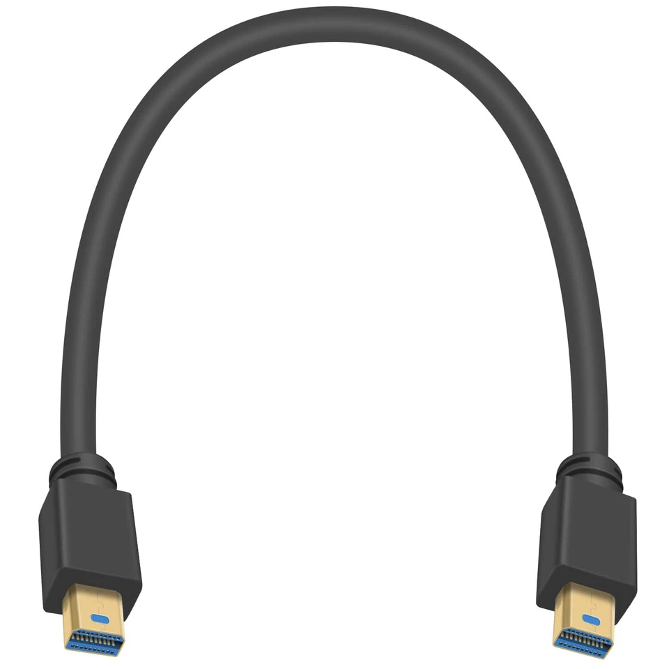 Mini DisplayPort Male to Mini Display Port DP Male 8K Converter Adapter Cable - Image 1 of 4