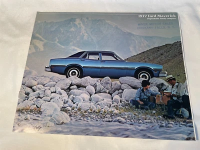 Ford Maverick 1977 folleto del concesionario Foto 1 de 3