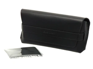 ISABEL MARANT Brillenetui Brillenbox Hardcase Brillencase ECHT LEDER 'Black NEU - Picture 1 of 5
