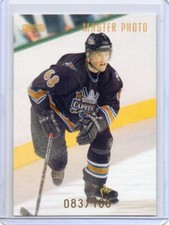 JAROMIR JAGR Capitals 2001/02 Topps Stadium Club Master Photo Parallel /100 SP
