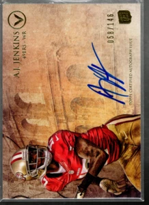 A9413- 2012 Topps Valor Autographs #VAAJJ A.J. Jenkins Auto /146 - NM-MT - Picture 1 of 2