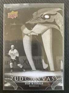 Ryan McDonagh 2023-24 Upper Deck Canvas Black & White Parallel Card #C44