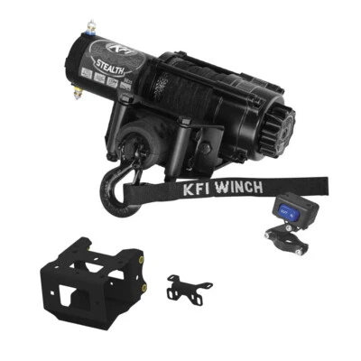 2500 lb KFI Assualt Winch Combo Kit (M14) For 2015-2019 Polaris Sportsman 570 SP - Image 1 of 4