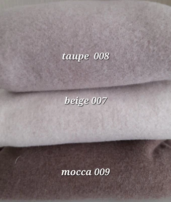 'Baumwollfleece Restschrumpfwert ca. 5-8%**, Fleece 50 x 150 cm GOTs Ware - Bild 1 von 4