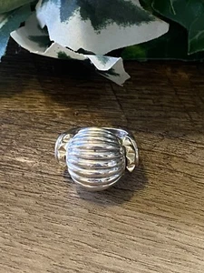 LAGOS CAVIER Sterling Silver & 18k Gold Ring 11.5Gr SZ 5.75 BEAUTIFUL! - Picture 1 of 10