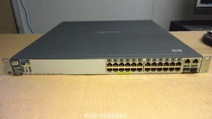 HP J8165A 2650-PWR Switch 48-Port 10/100 PoE Managed + 2x SFP - INCL RACK EARS - Afbeelding 1 van 3