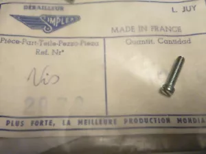 NOS 1 vis SIMPLEX 2979 velo vintage old bike derailleur LJ SLJ SX S SLJA - Bild 1 von 11