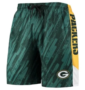 GREEN BAY PACKERS STATIC MESH SPORT SHORTS - NFL - MEN - MEDIUM - FREE SHIPPING - Picture 1 of 3