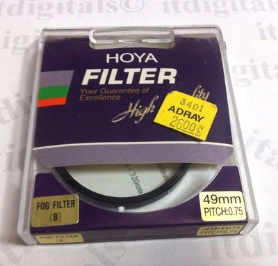 Brand New Hoya 49mm Fog Filter Fog-B Japan fog (B) 49 mm Foggy Effects fog B - Image 1 of 3