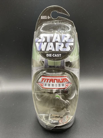 Hasbro StarWars Titanium Series Republic AT-RT Walker Clone Micro Die Cast Cover
