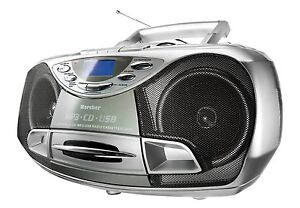 Karcher RR 510(N) Boombox Stereoanlage CD MP3 USB PLL Radio Kassette tragbar