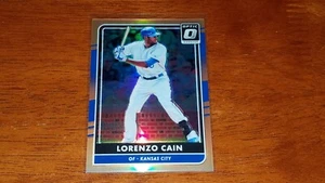 Lorenzo Cain 2016 Donruss Optic Orange #77 147/199 - Picture 1 of 2
