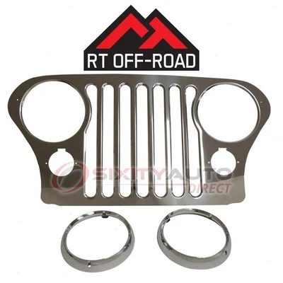 RT Off-Road Grille Insert for 1972-1983 Jeep CJ5 - Body  vf Foto 1 de 4