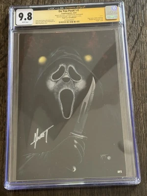 Lámina de magma Do You Pooh #1 Scream Homage salpicaduras de sangre CGC 9,8 AP3 AGOTADA 🔥 Foto 1 de 3