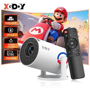 XGODY Video Beamer HD Android Projektor 1080P 4K 5G WiFi Heimkino Bluetooth HDMI - Bild 1 von 14
