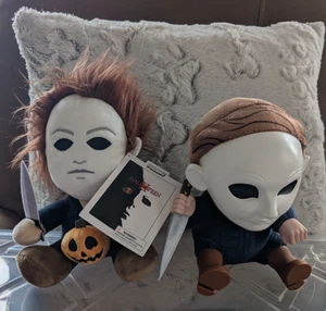 Halloween II Michael Myers 8'' Phunny Plush One Still w/ Tag, Roto Face Kidrobot - Picture 1 of 3