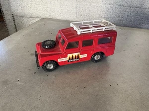Vintage Corgi Red Land Rover 109" WB FOREST FIRE WARDEN Die Cast Car - Bild 1 von 7