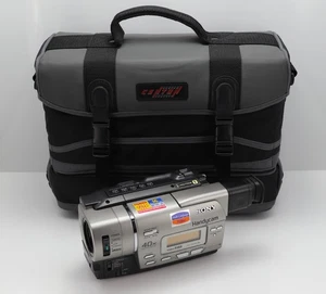 SONY HANDYCAM CCD-TR417E CAMCORDER HI-8 VIDEO-8 XR VIDEO TAPE ANALOG 8MM - Bild 1 von 4